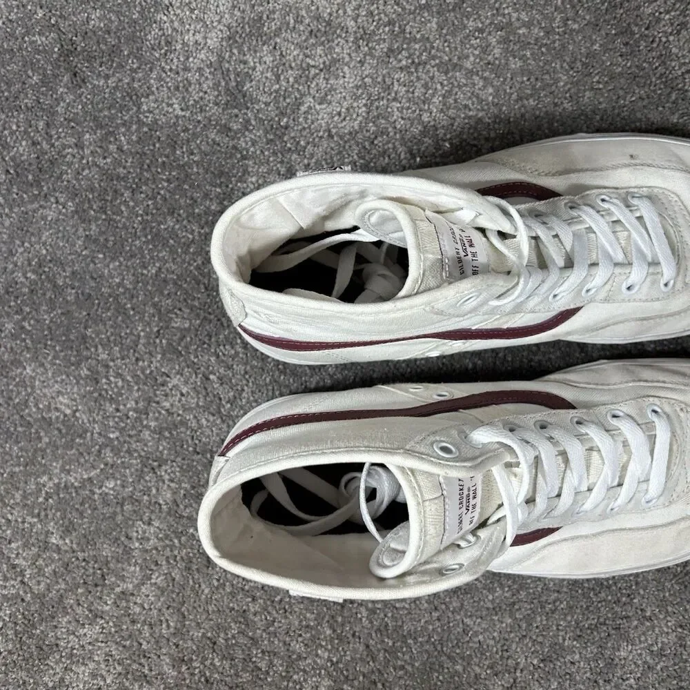 Vans Gilbert Crockett Off The Wall 66 Mens Size 13 White PopCush Athletic Shoes - Picture 11 of 13